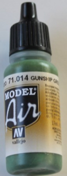 Preview: Model Air 71.014 gunship green 17 ml (g.P.1L=164,71€)